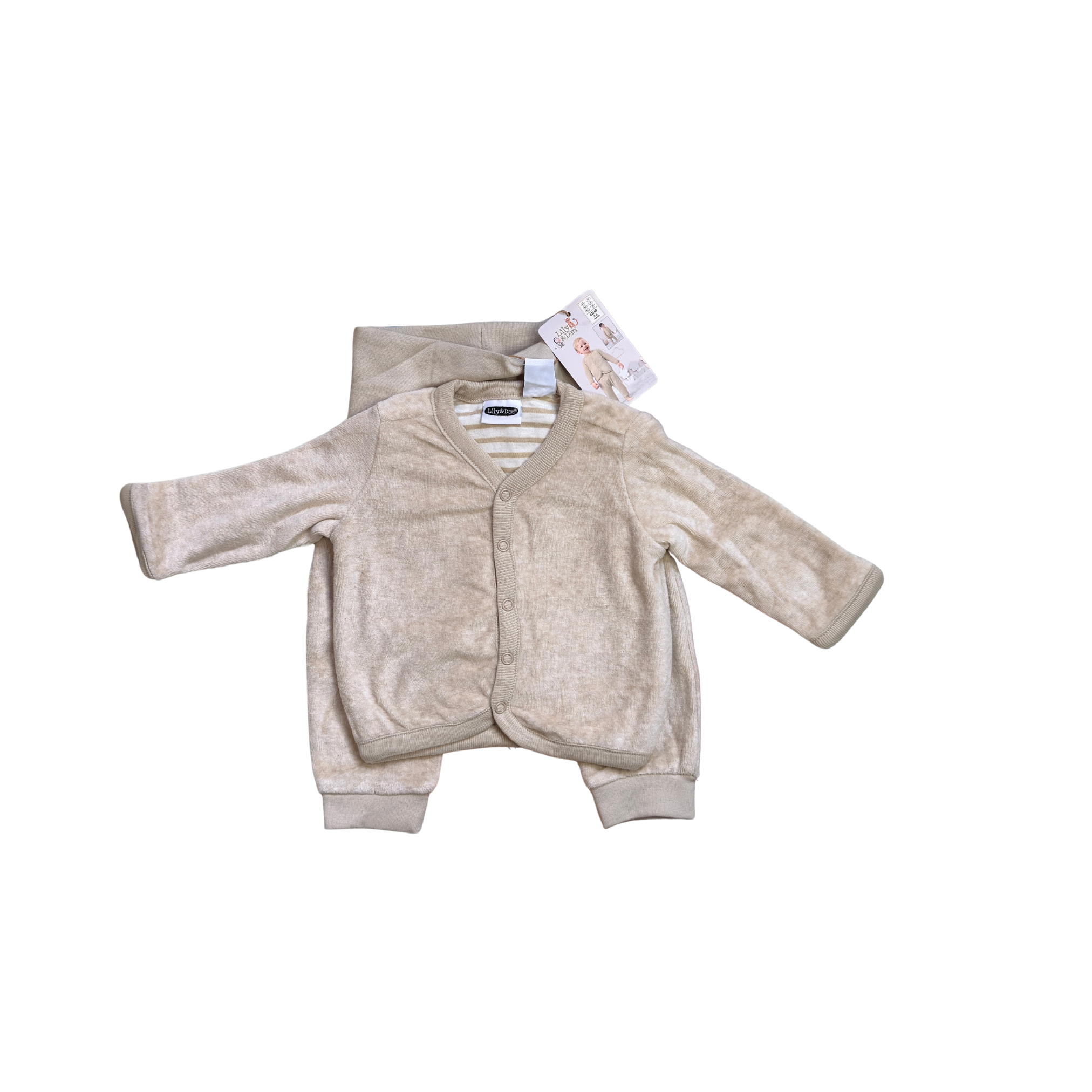 Pyjama 2 pièces  [Lily & Dan] 3 - 6 mois