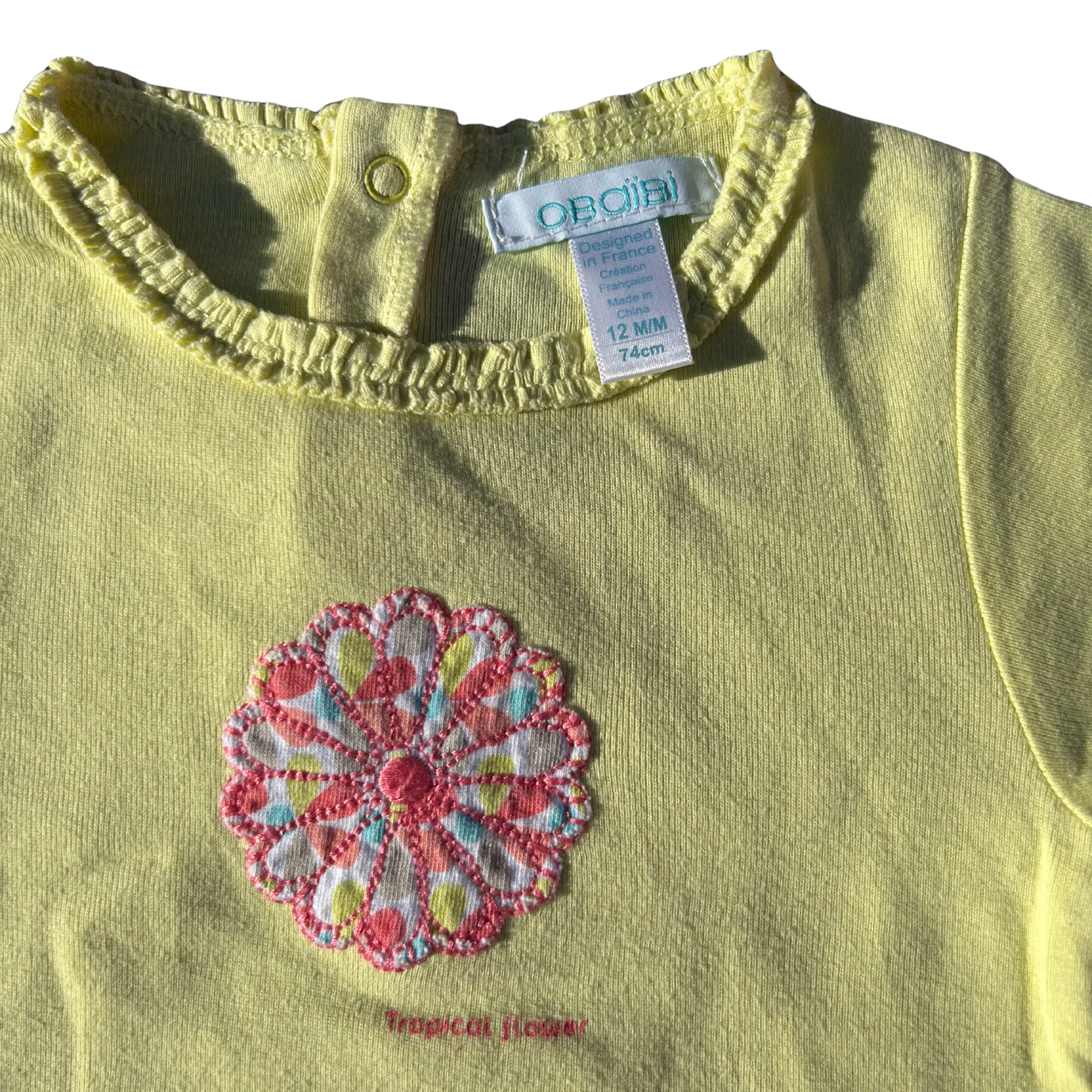 T-Shirt [Obaïbi] 12 mois