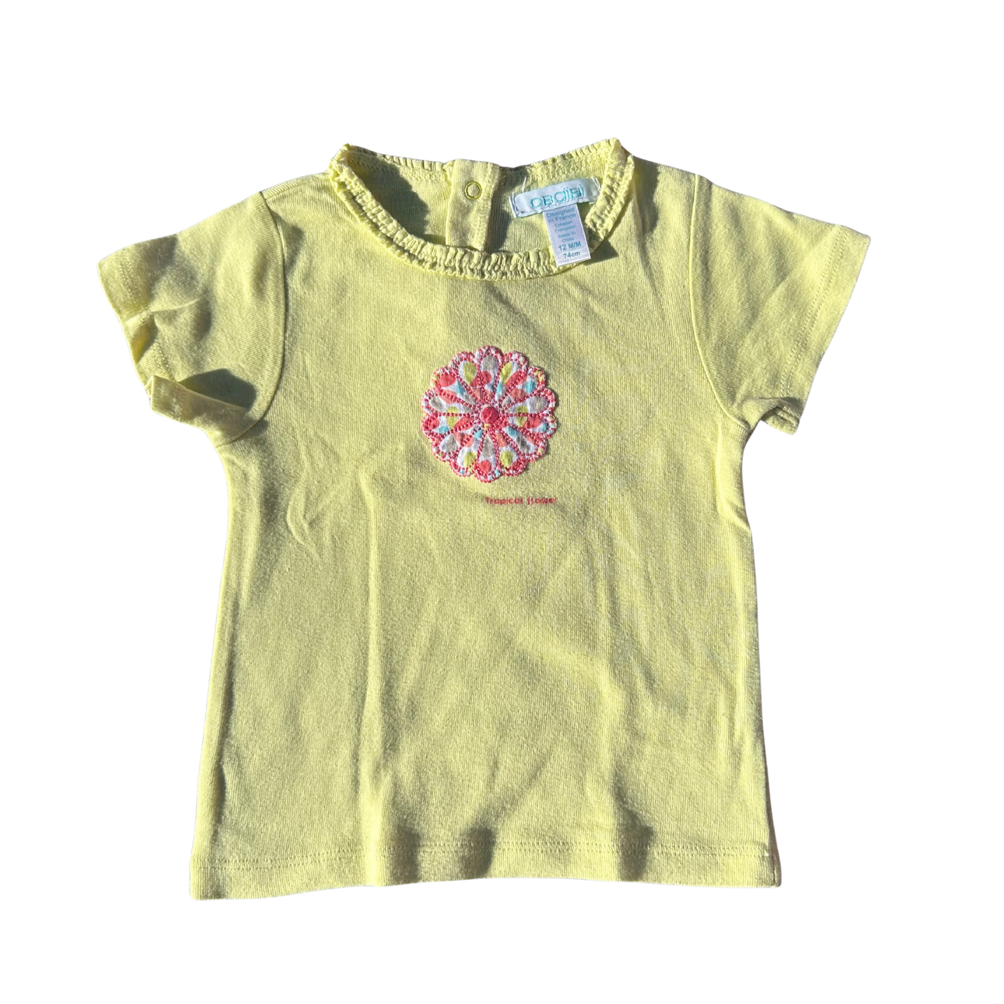 T-Shirt [Obaïbi] 12 mois