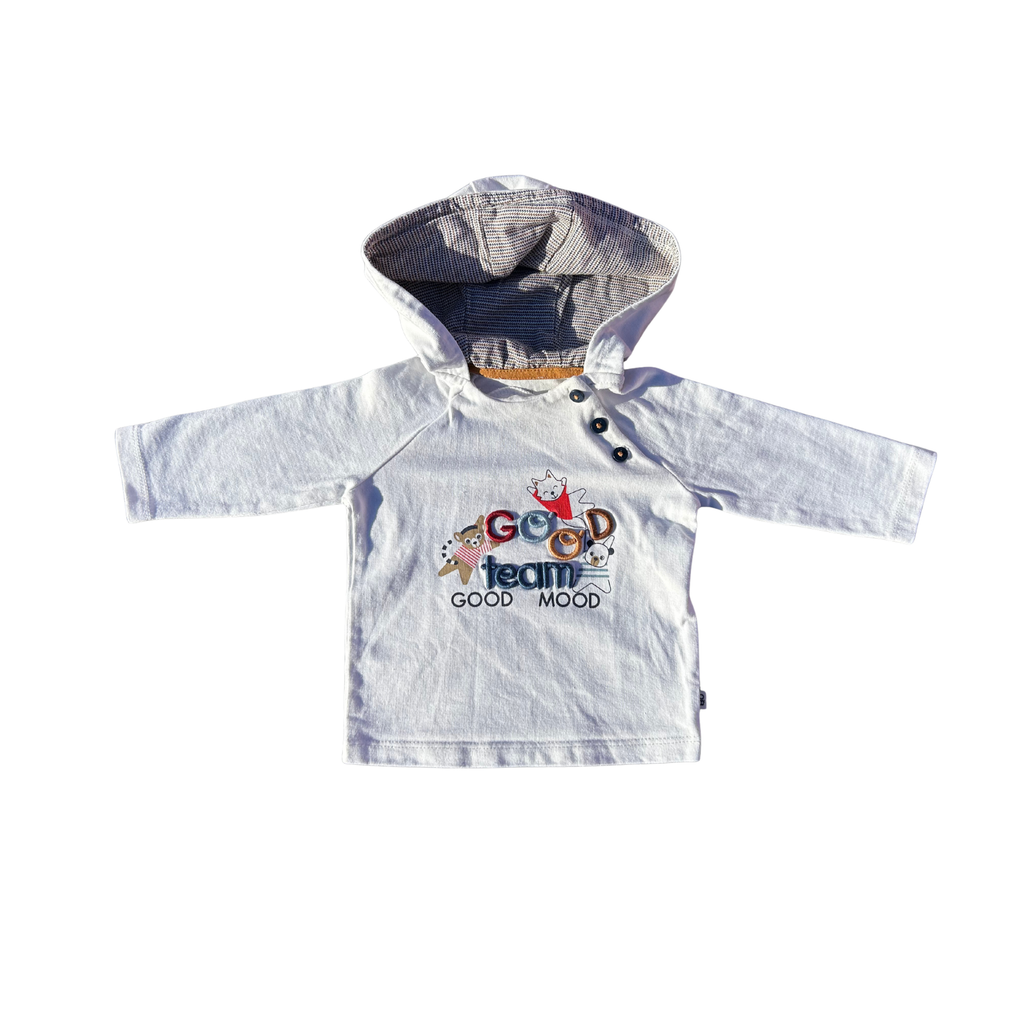 Pull avec Capuche [Obaïbi] 3 mois