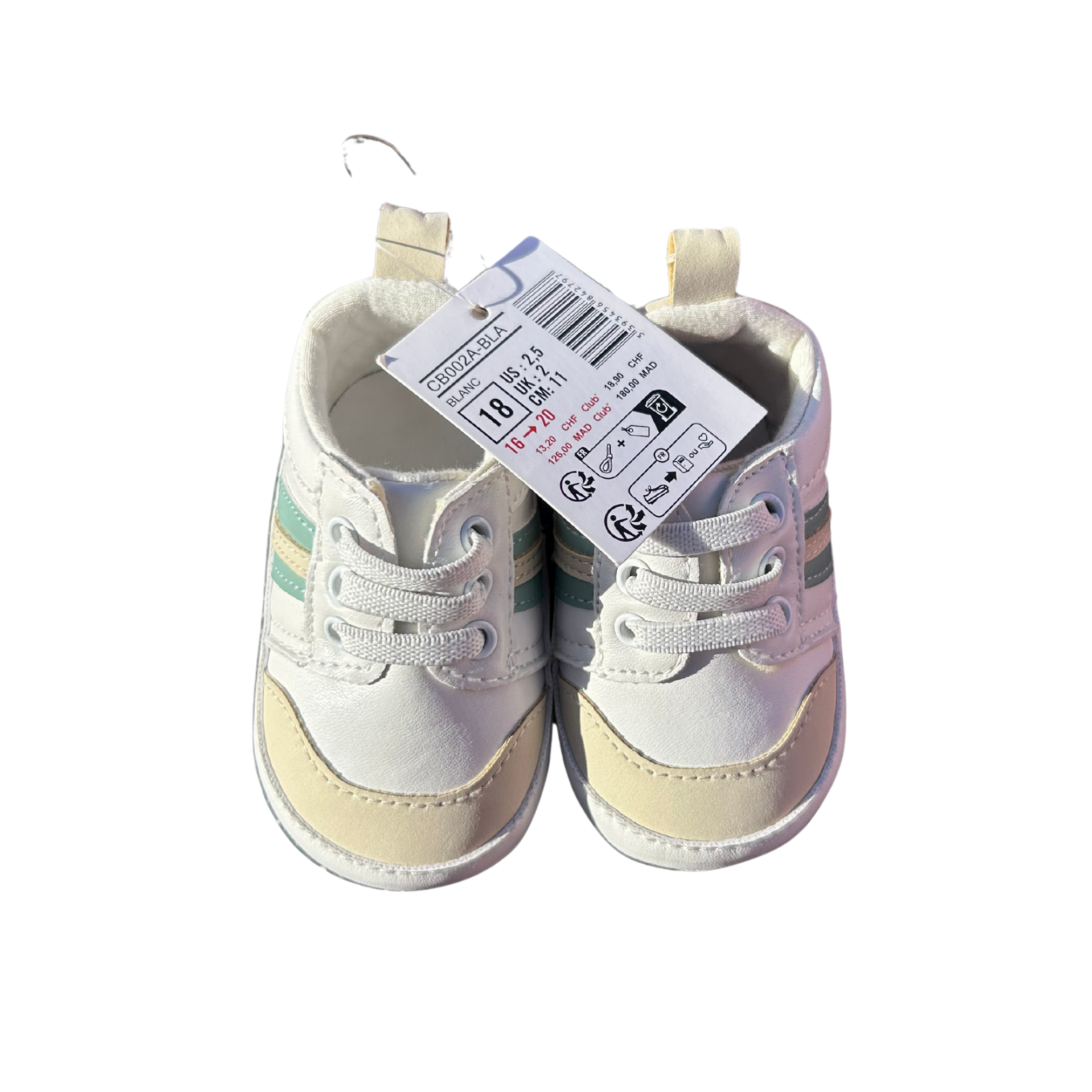 Chaussure 3-6 mois (18')