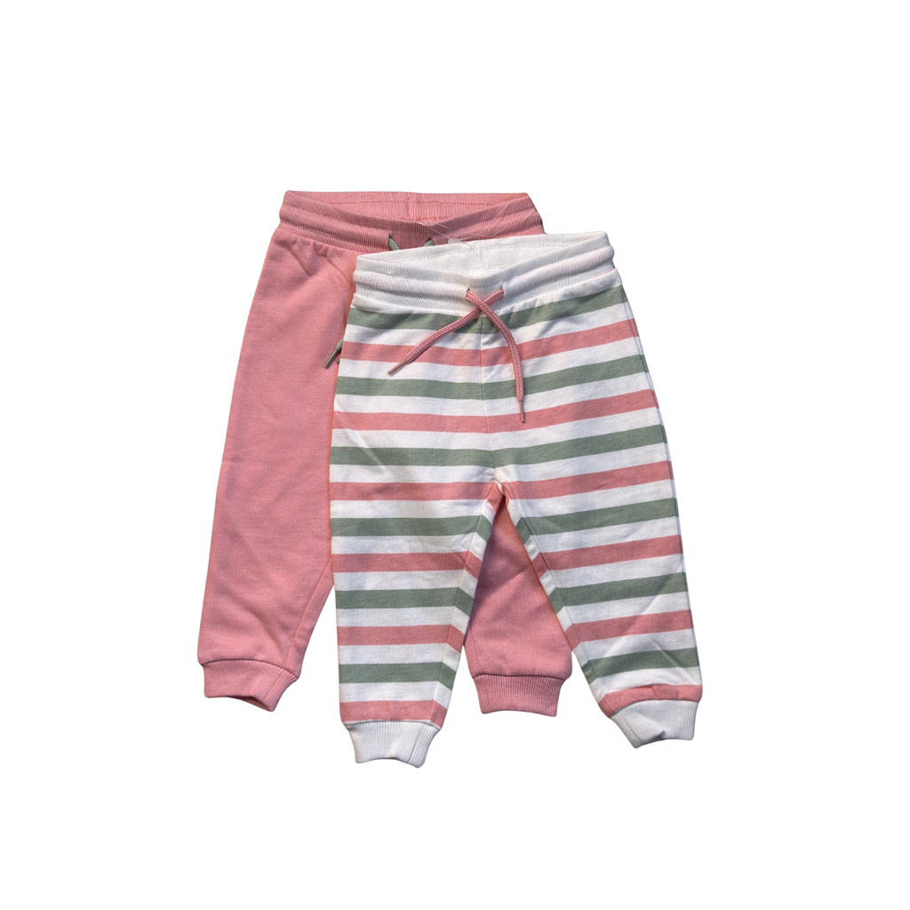 2 Pantalons jogging [Ergee]  9 mois (74 cm)